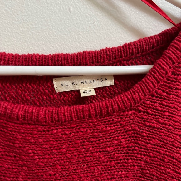 L.A. Hearts Knit Long Sleeve Sweater XS/S - Picture 2 of 4